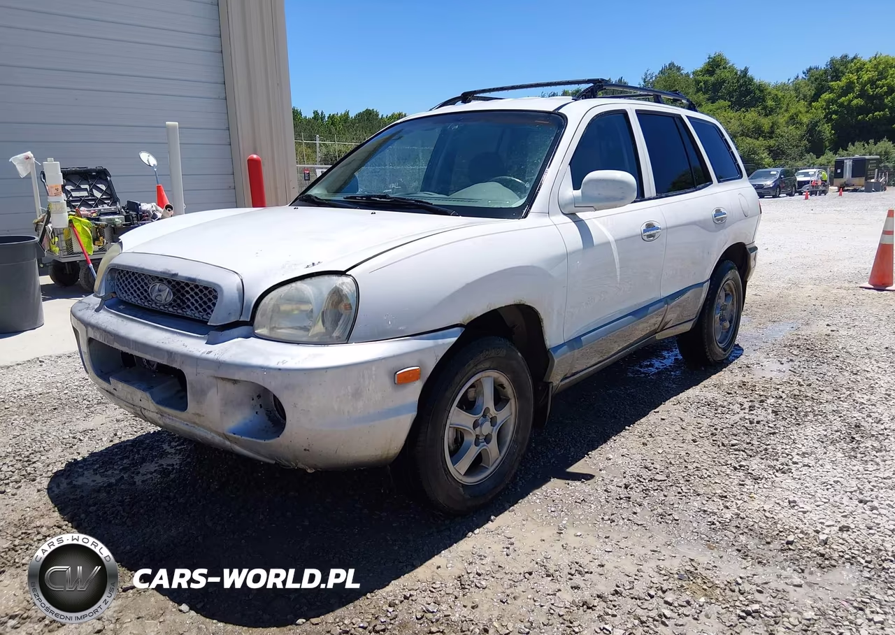 2001 Hyundai Santa Fe 2.7L V6 Gls-2.7L V6 Lx VIN:KM8SC83D91U125257 - 2