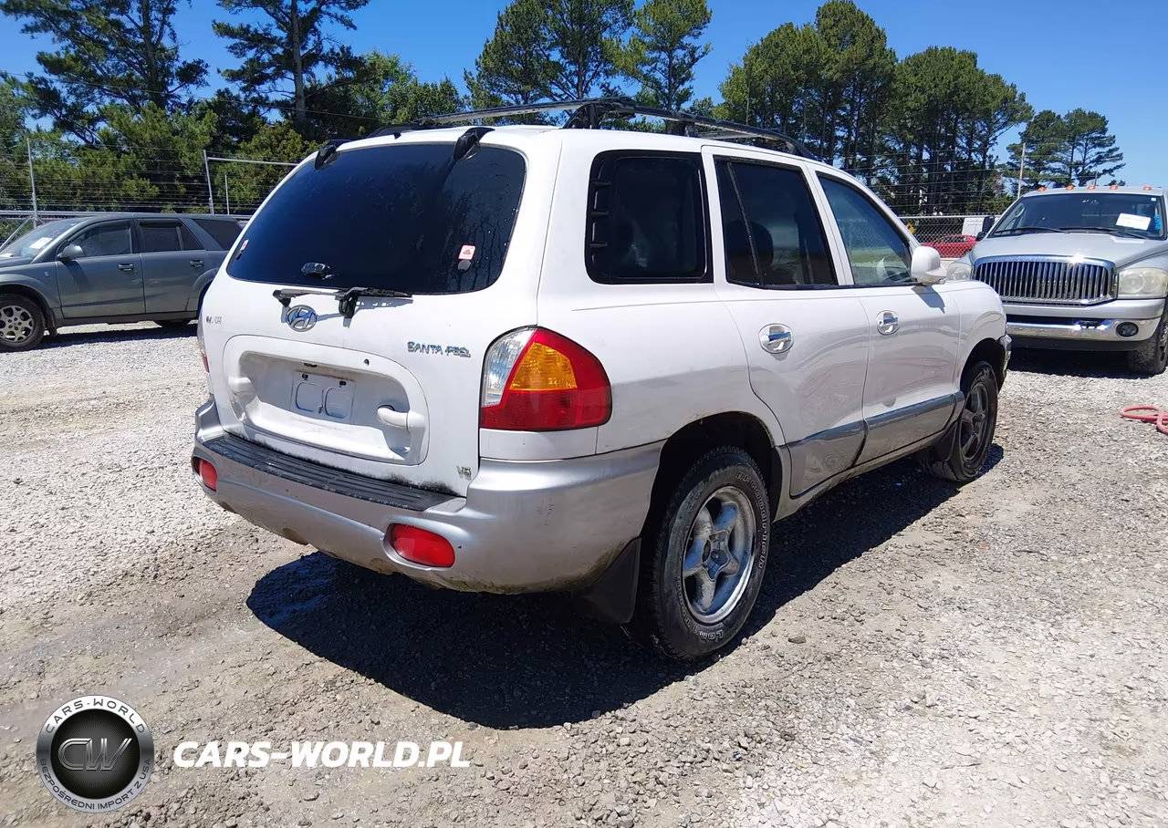 2001 Hyundai Santa Fe 2.7L V6 Gls-2.7L V6 Lx VIN:KM8SC83D91U125257 - 4