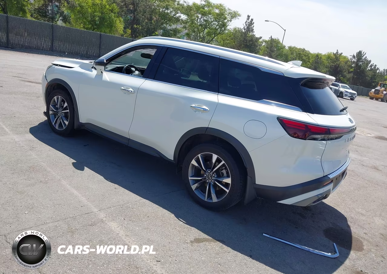 2022 Infiniti Qx60 Luxe VIN:5N1DL1FR4NC330357 - 3