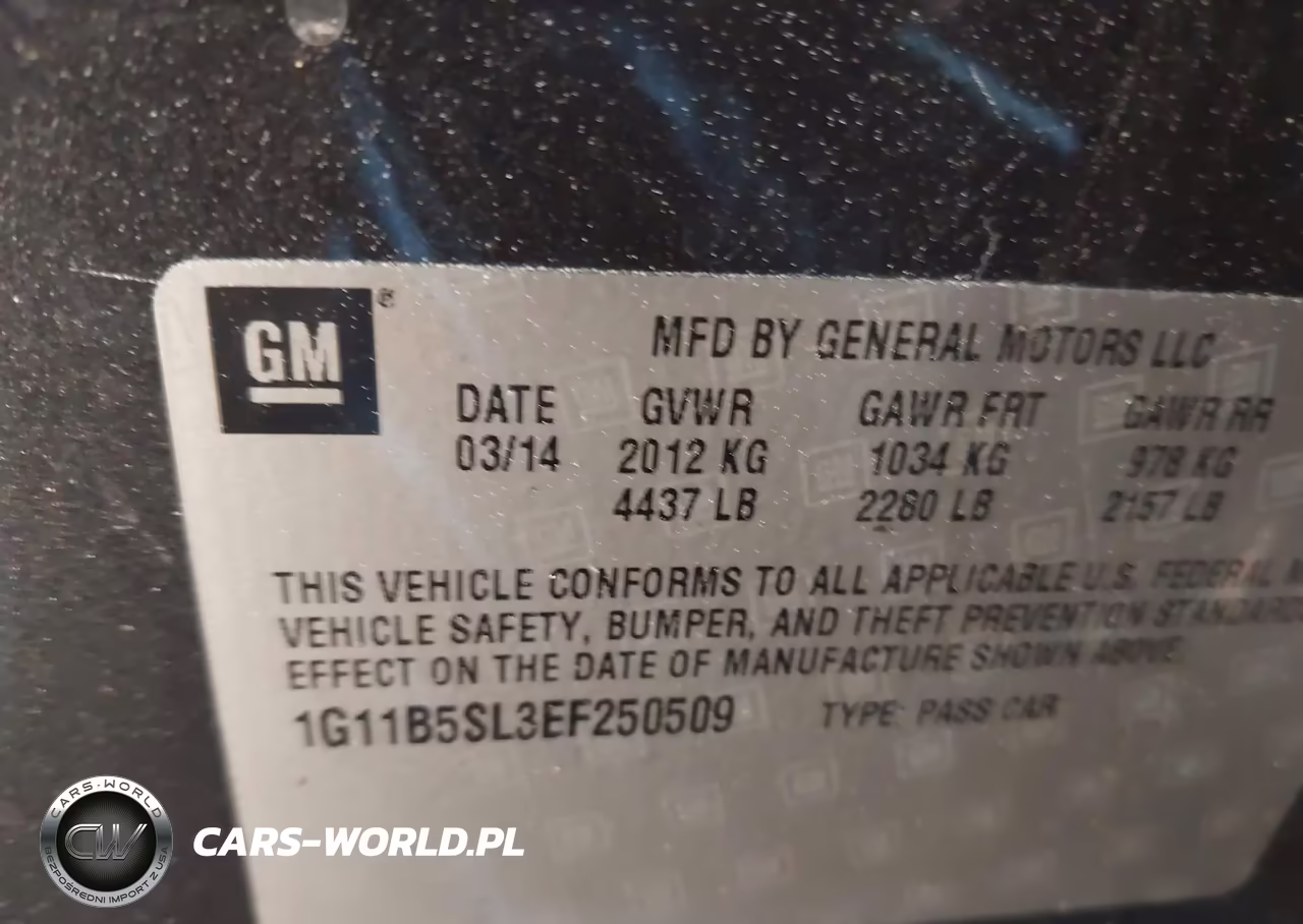 2014 Chevrolet Malibu 1Ls VIN:1G11B5SL3EF250509 - 9