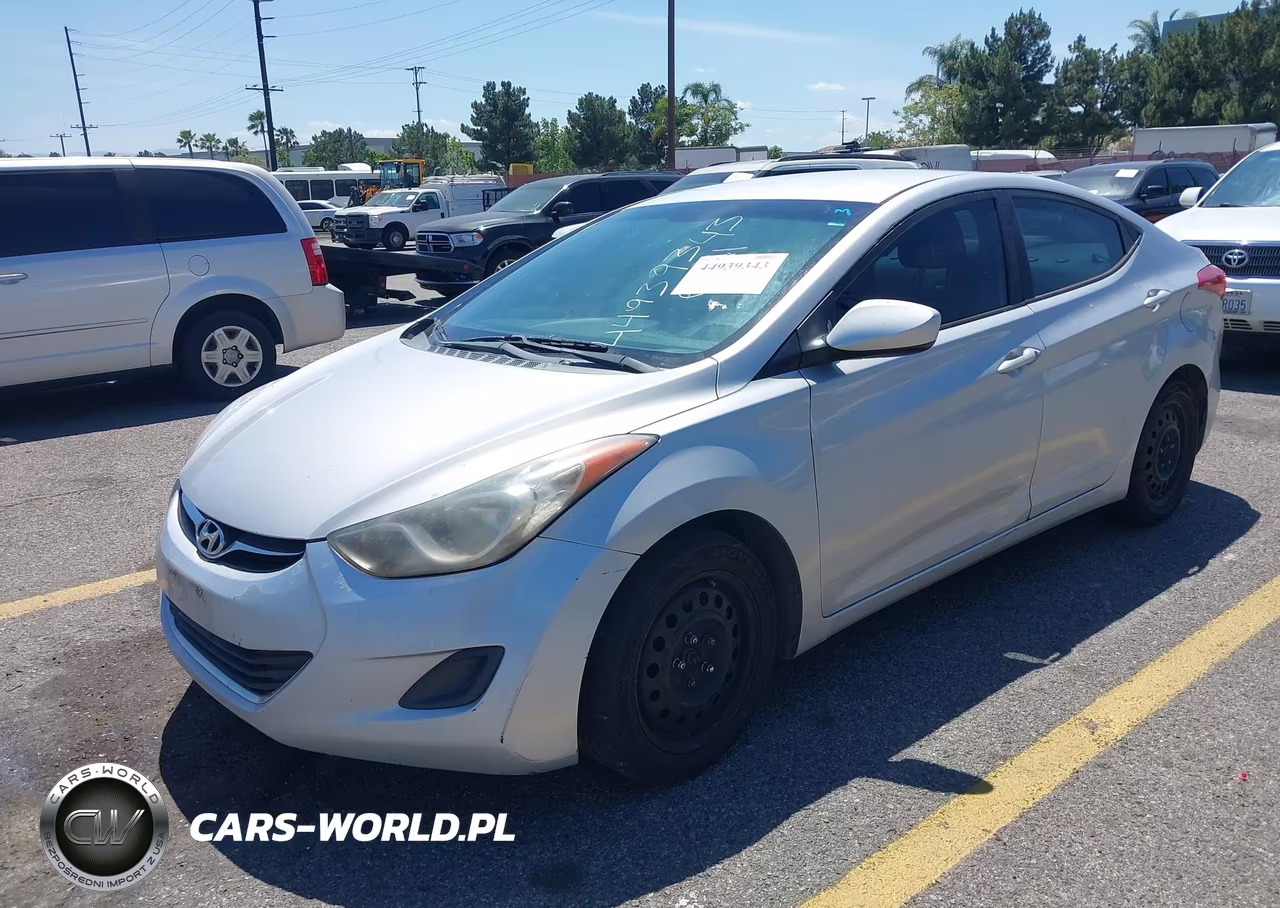 2012 Hyundai Elantra Gls (Ulsan Plant) VIN:KMHDH4AE1CU373133 - 2