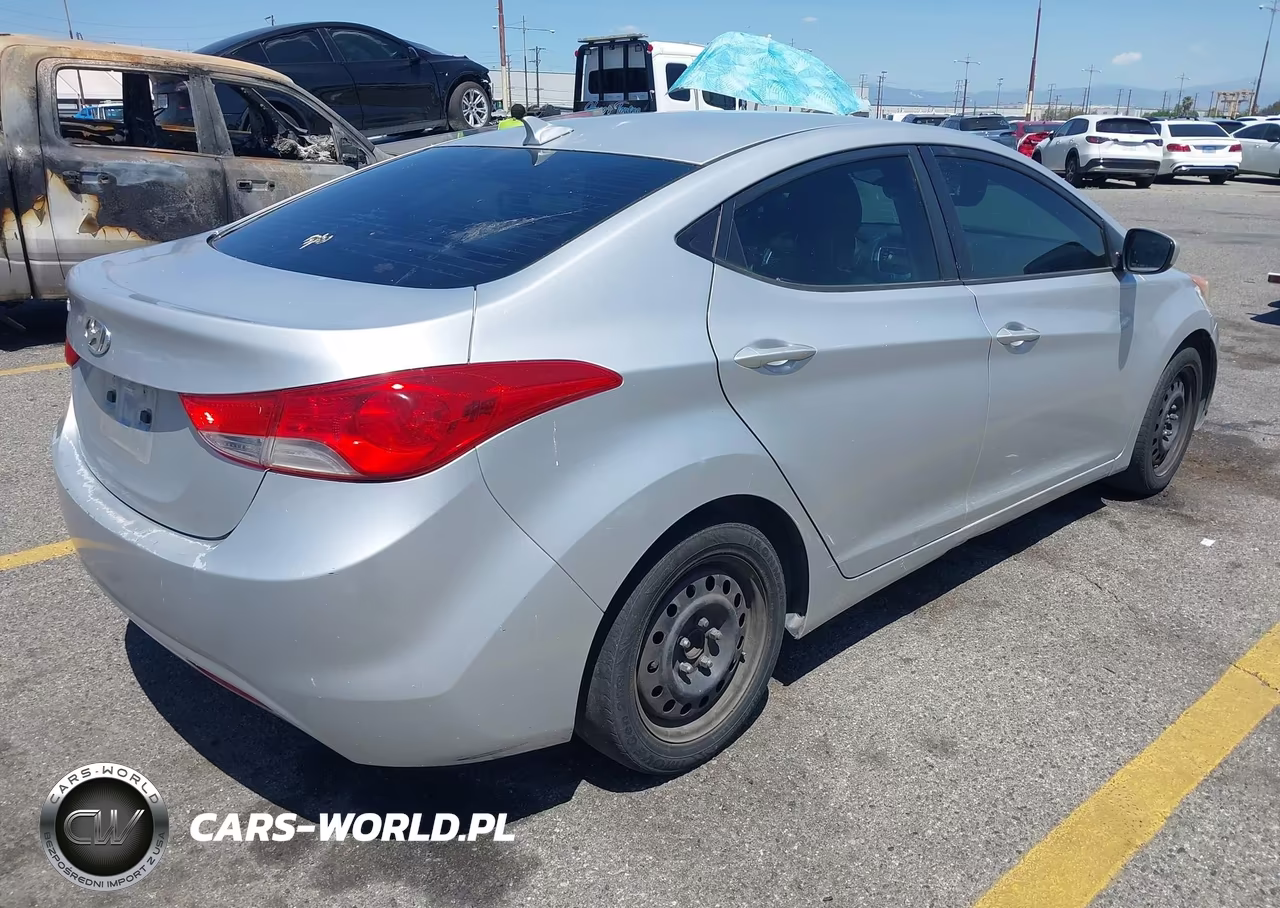 2012 Hyundai Elantra Gls (Ulsan Plant) VIN:KMHDH4AE1CU373133 - 4