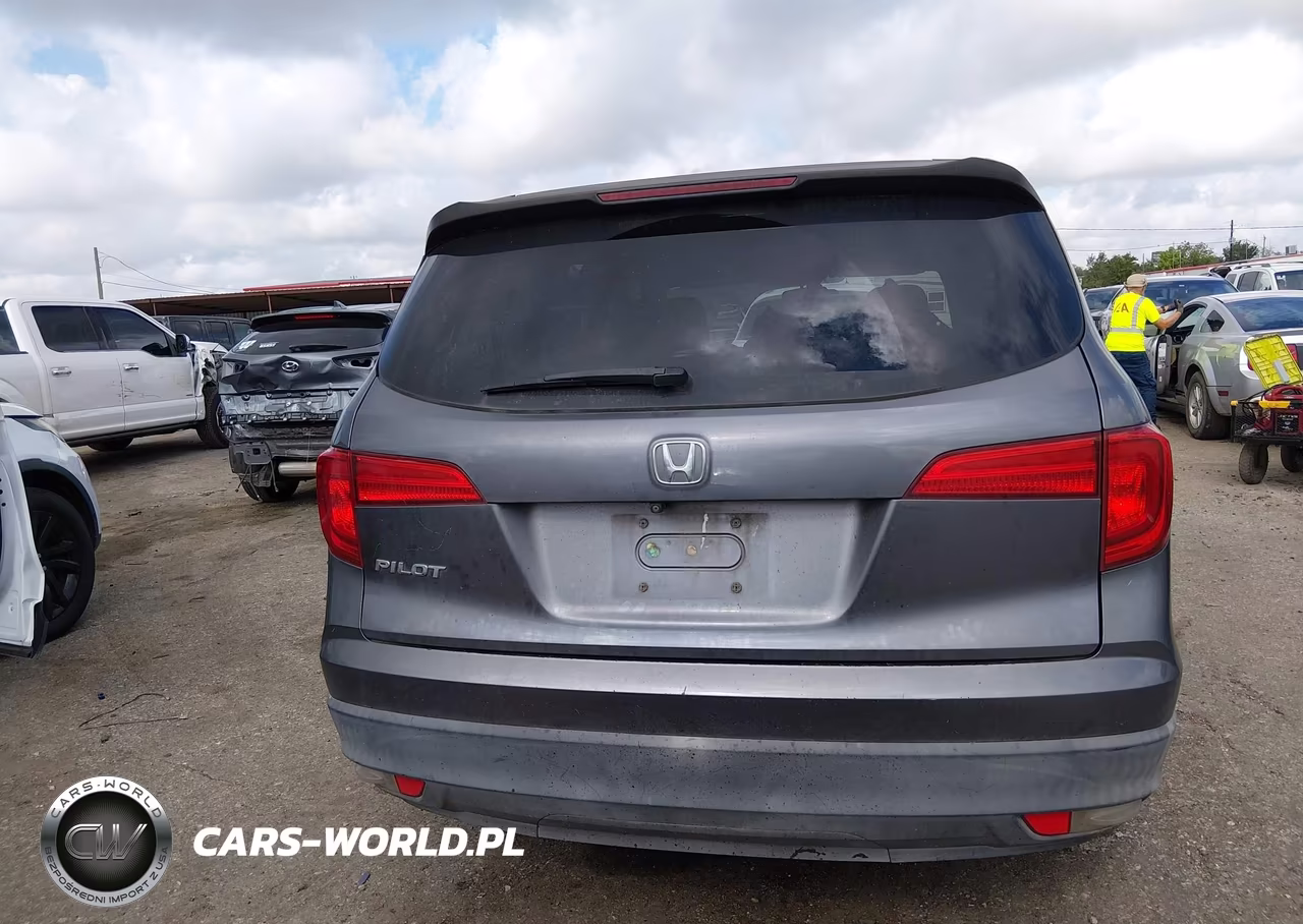 2017 Honda Pilot Lx VIN:5FNYF5H13HB002088 - 16