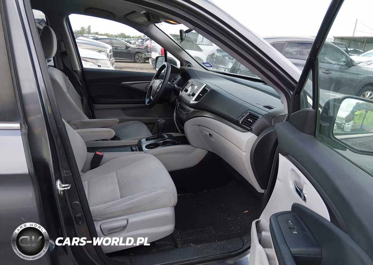 2017 Honda Pilot Lx VIN:5FNYF5H13HB002088 - 5