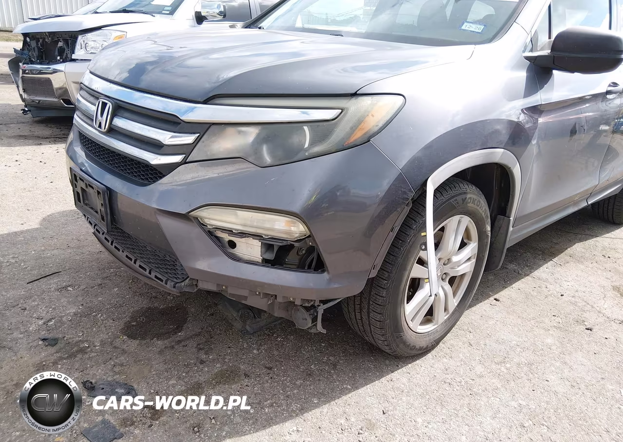 2017 Honda Pilot Lx VIN:5FNYF5H13HB002088 - 6