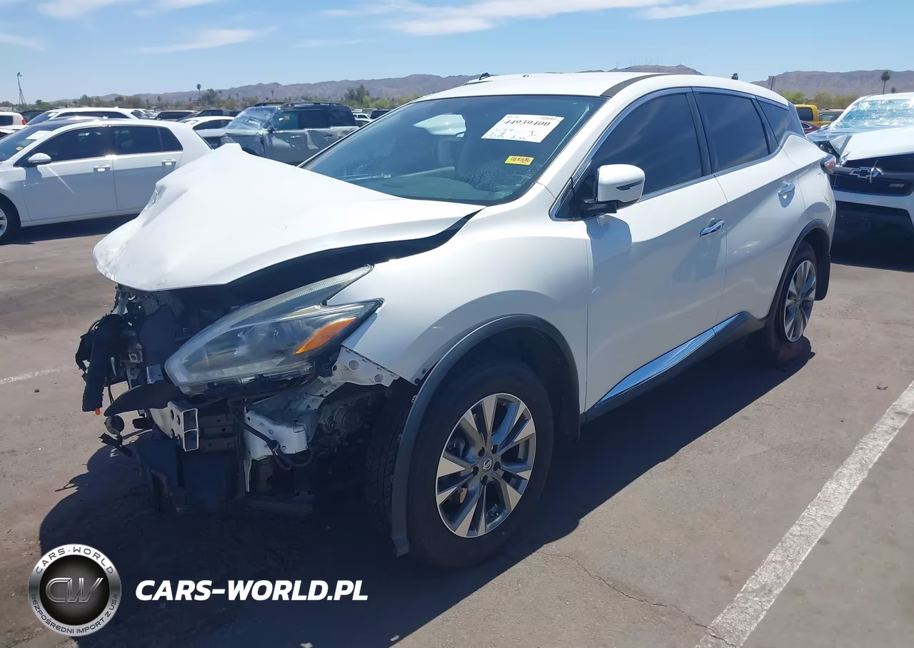 2018 Nissan Murano S VIN:5N1AZ2MG2JN125644 - 2