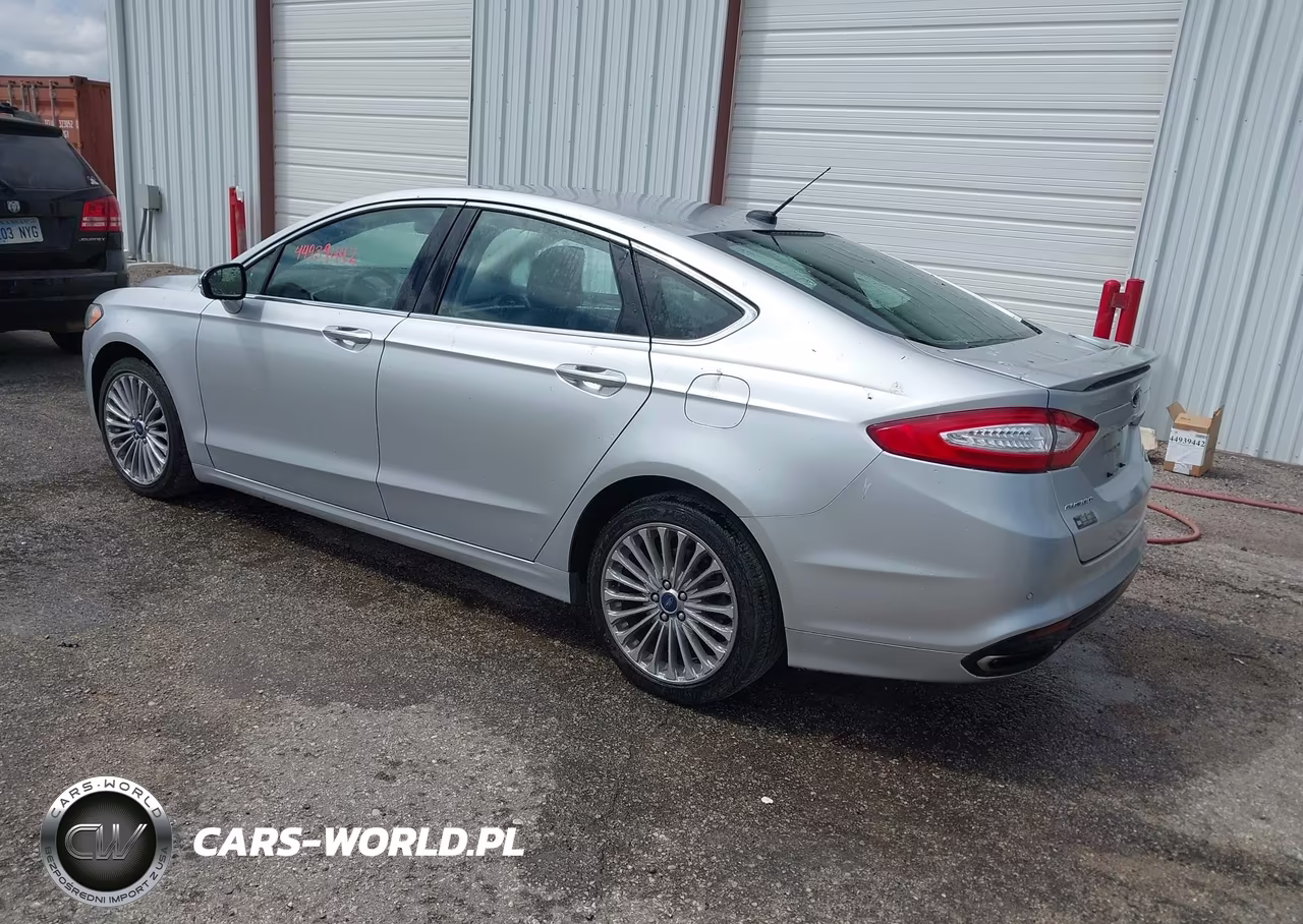 2015 Ford Fusion Titanium VIN:3FA6P0K98FR258489 - 3