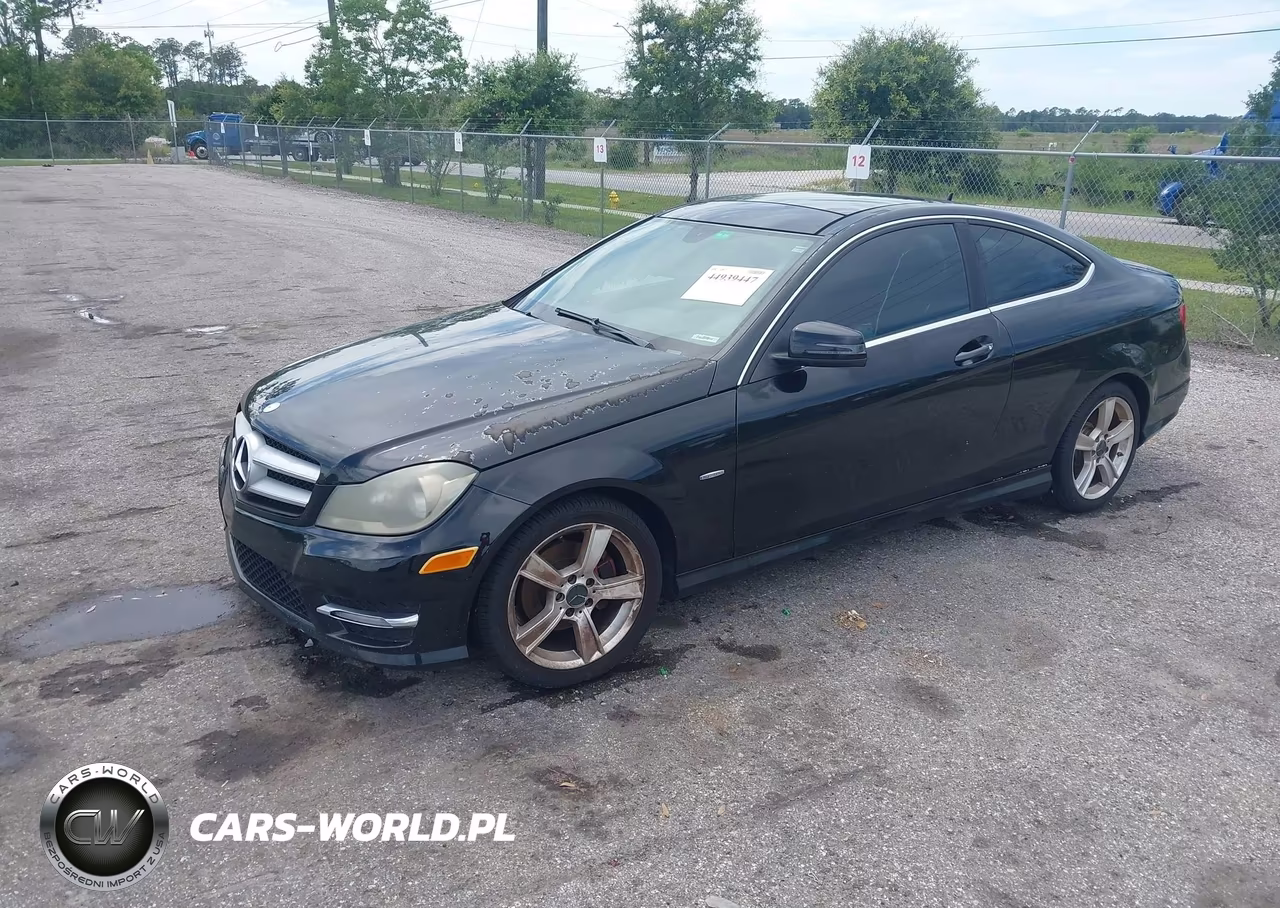 2012 Mercedes-Benz C 250 VIN:WDDGJ4HB8CF836252 - 2