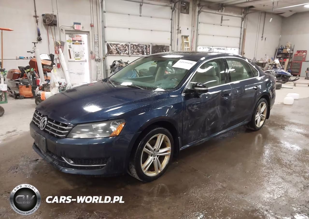 2015 Volkswagen Passat 2.0L Tdi Se VIN:1VWBV7A31FC048736 - 2