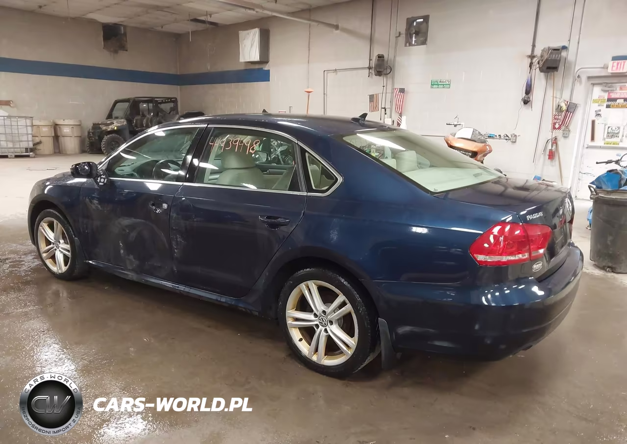2015 Volkswagen Passat 2.0L Tdi Se VIN:1VWBV7A31FC048736 - 3