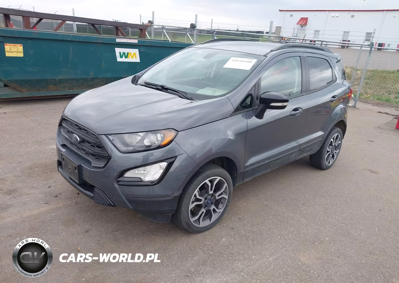 2019 Ford Ecosport Ses VIN:MAJ6S3JL6KC307601 - 2
