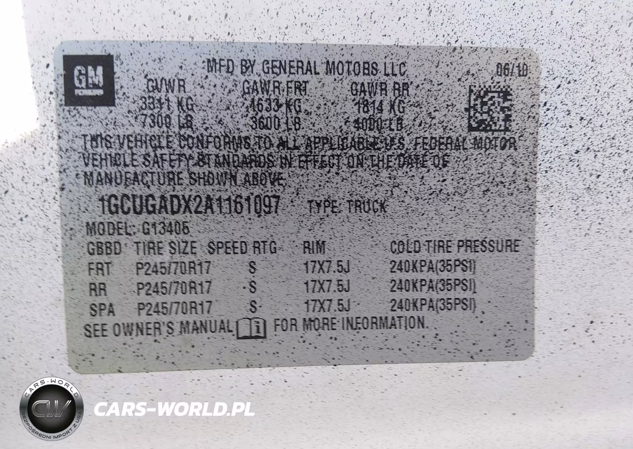 2010 Chevrolet Express 1500 Work Van VIN:1GCUGADX2A1161097 - 9