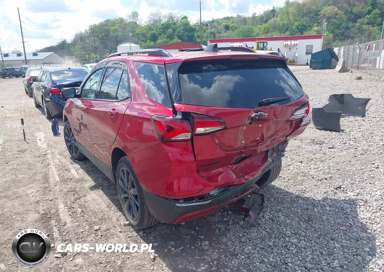 2023 Chevrolet Equinox Awd Rs VIN:3GNAXWEG9PS117739 - 3