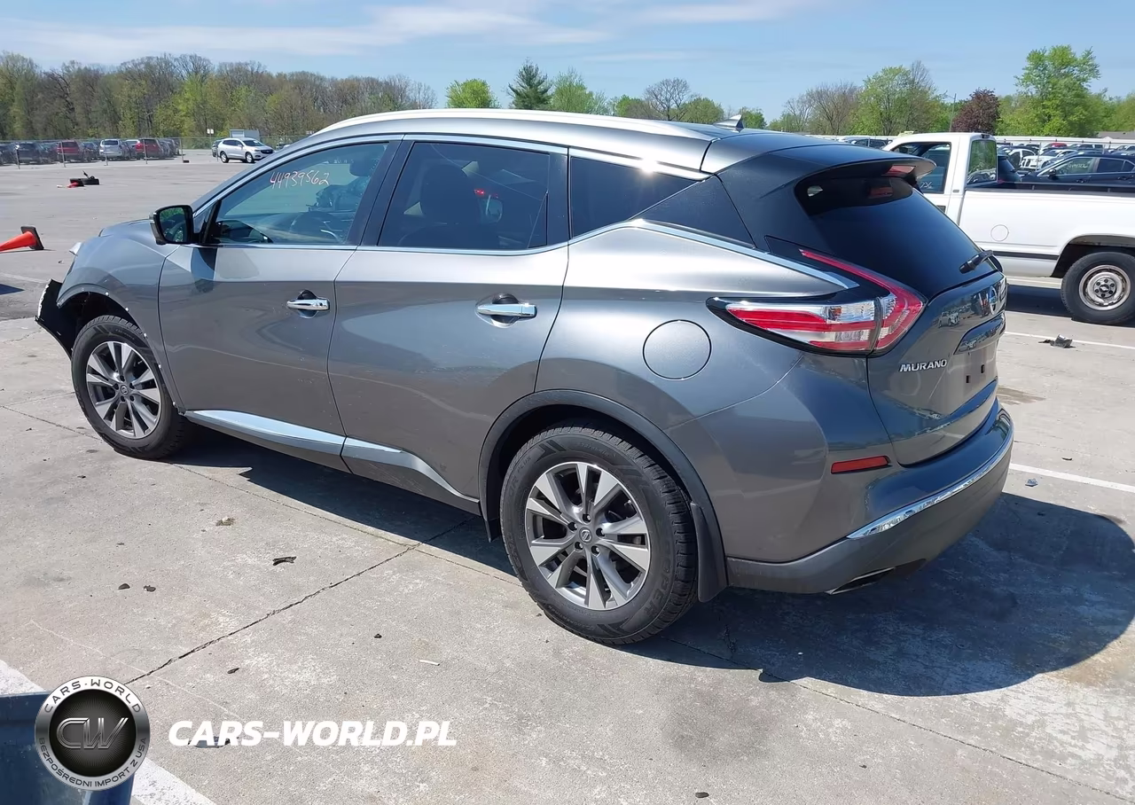 2015 Nissan Murano Sl VIN:5N1AZ2MH4FN266019 - 3