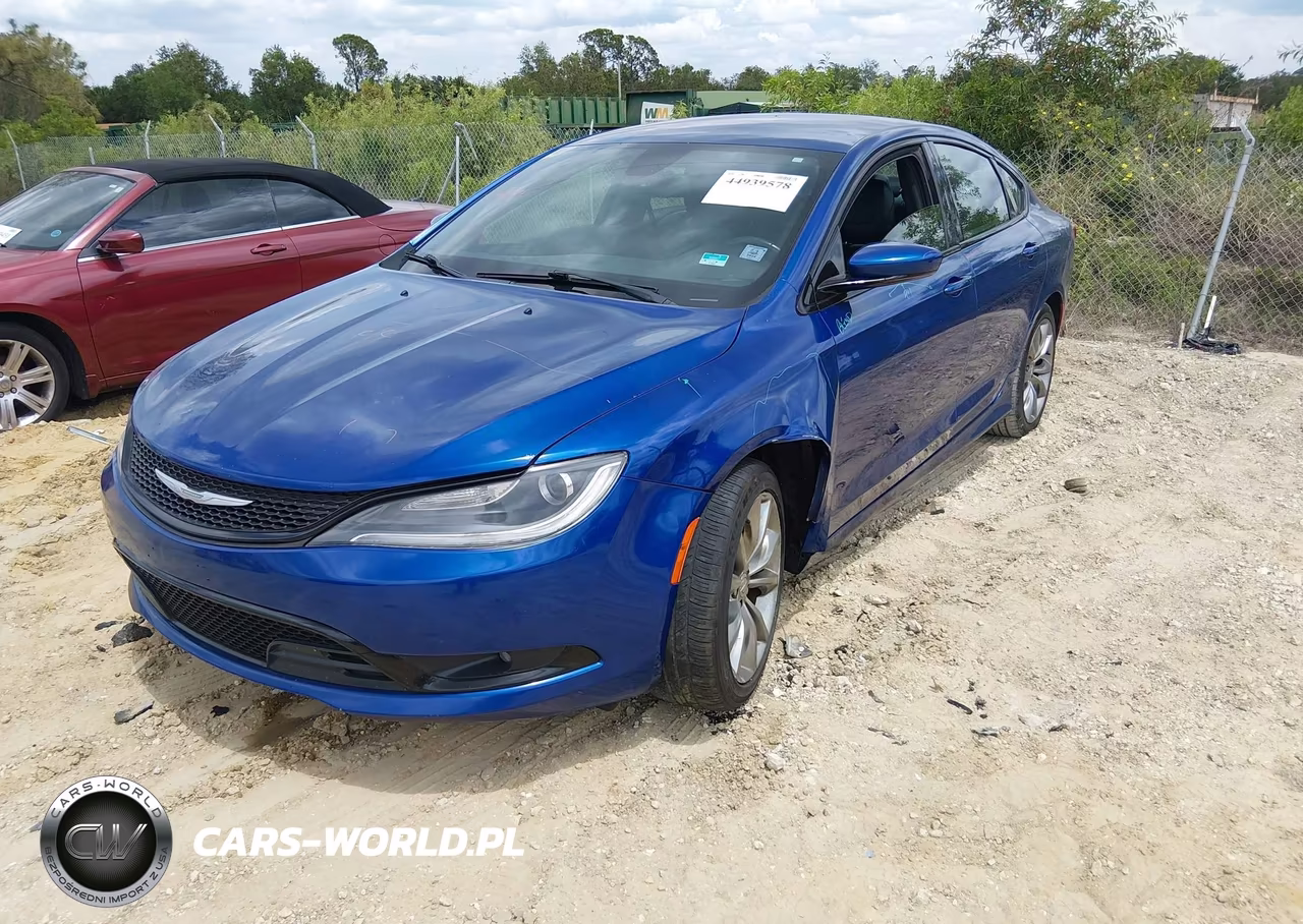 2015 Chrysler 200 S VIN:1C3CCCBB5FN578700 - 2