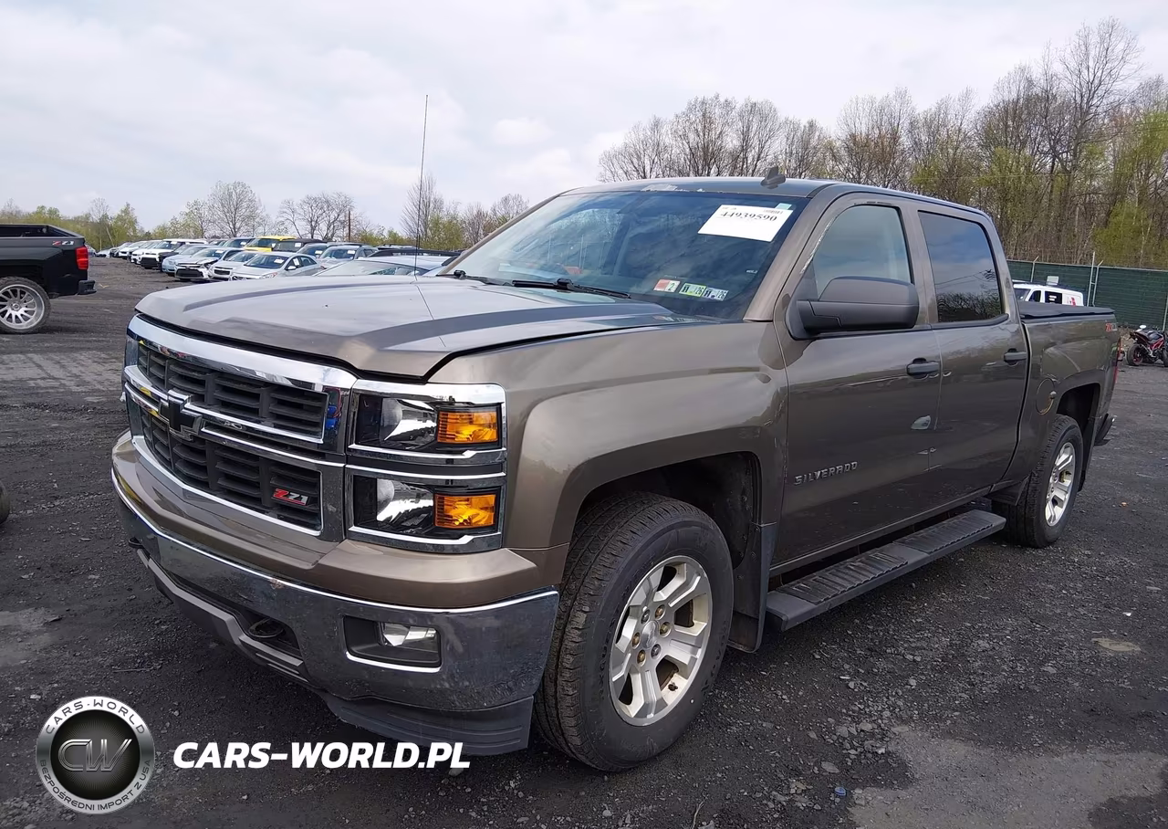 2014 Chevrolet Silverado 1500 2Lt VIN:3GCUKREC7EG138446 - 2
