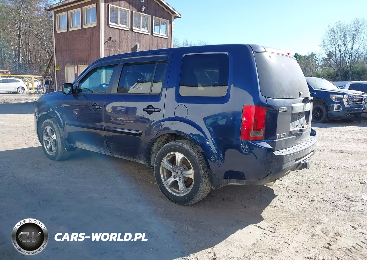 2013 Honda Pilot Ex-L VIN:5FNYF4H59DB079359 - 3