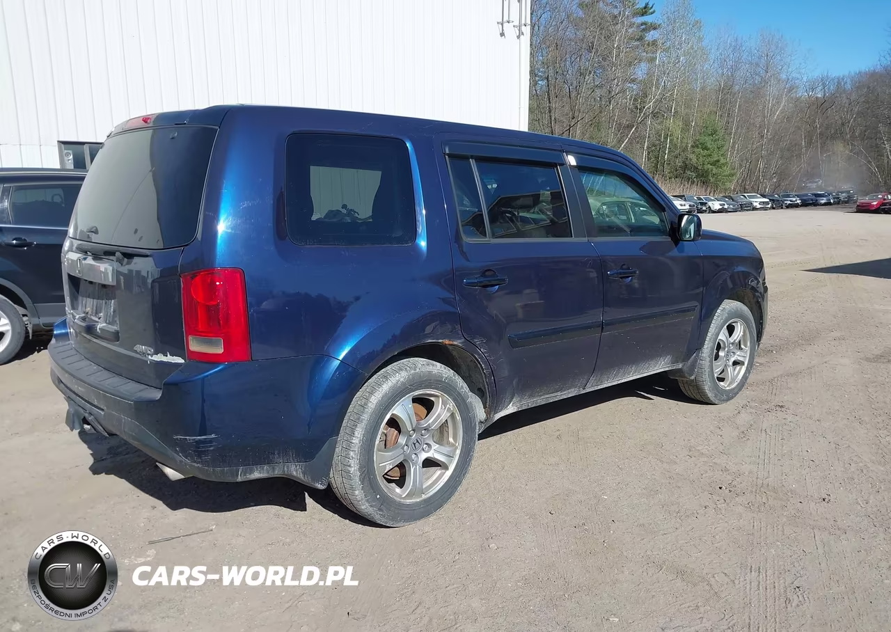 2013 Honda Pilot Ex-L VIN:5FNYF4H59DB079359 - 4