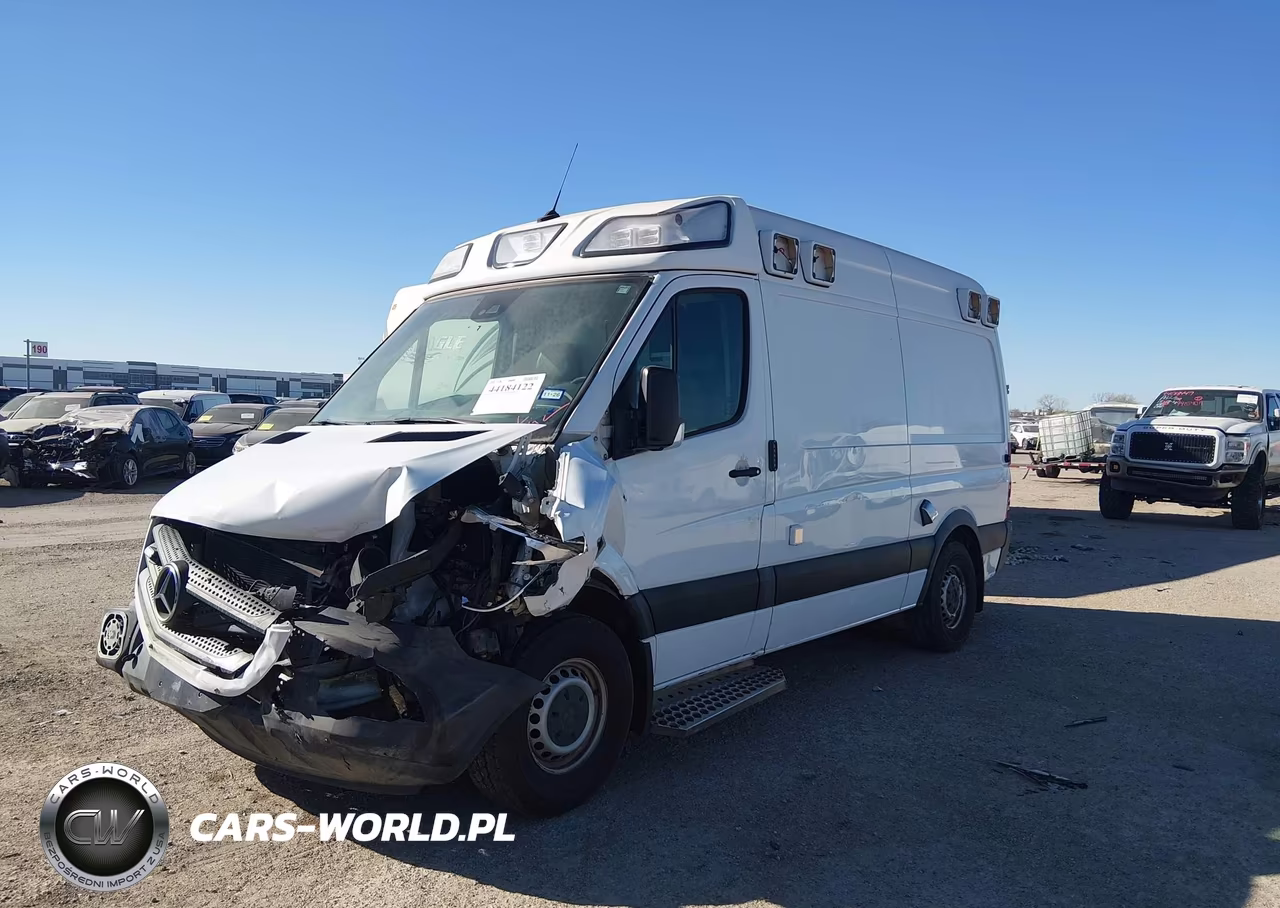 2017 Mercedes-Benz Sprinter 2500 Standard Roof V6 VIN:WDAPE7CD5HP525746 - 2