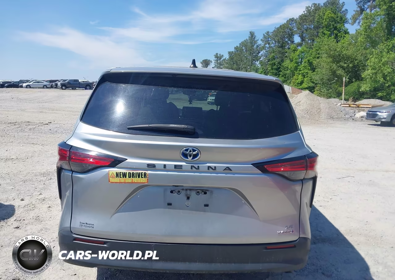 2022 Toyota Sienna Le VIN:5TDKRKEC0NS102643 - 16
