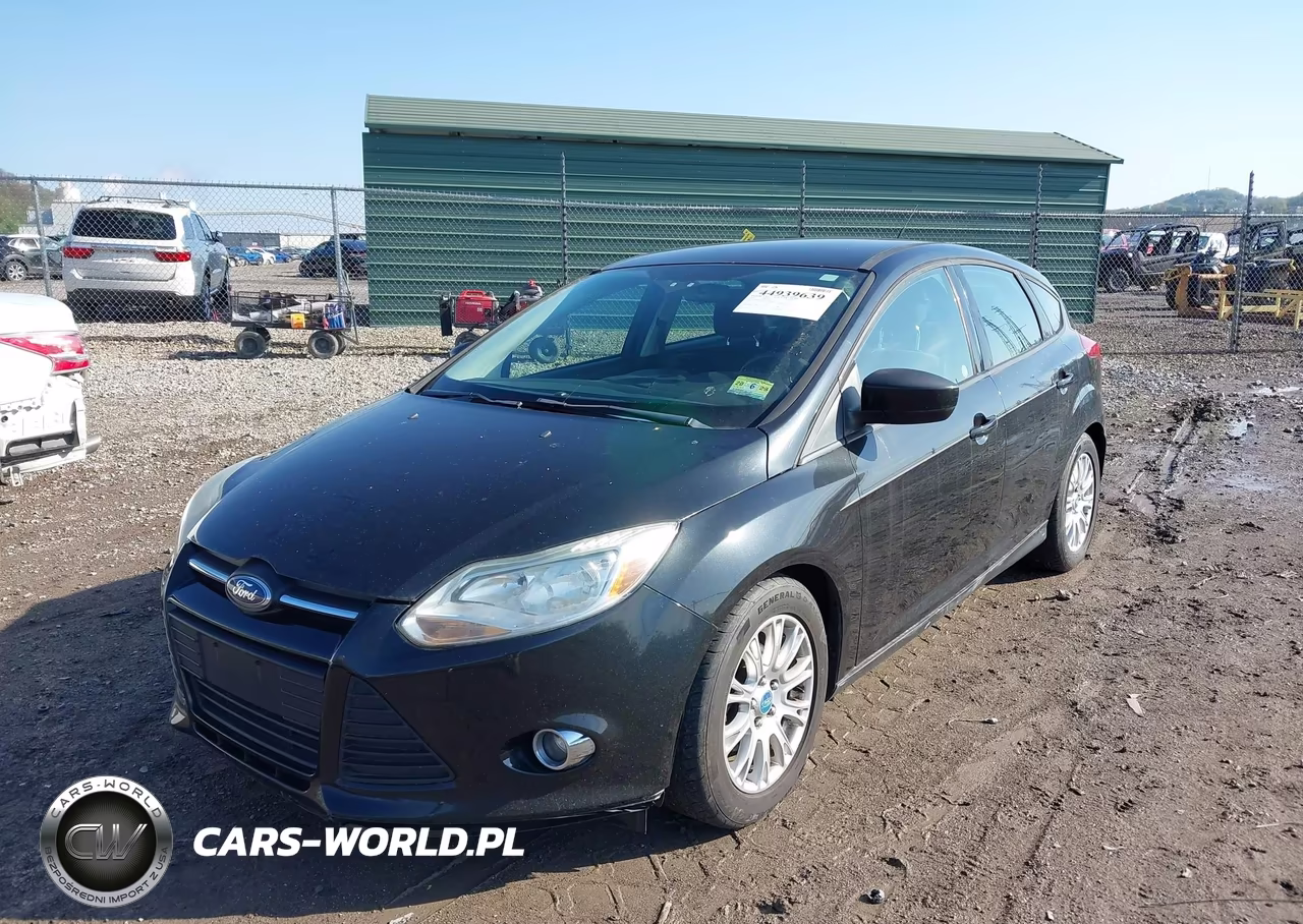 2012 Ford Focus Se VIN:1FAHP3K25CL163041 - 2