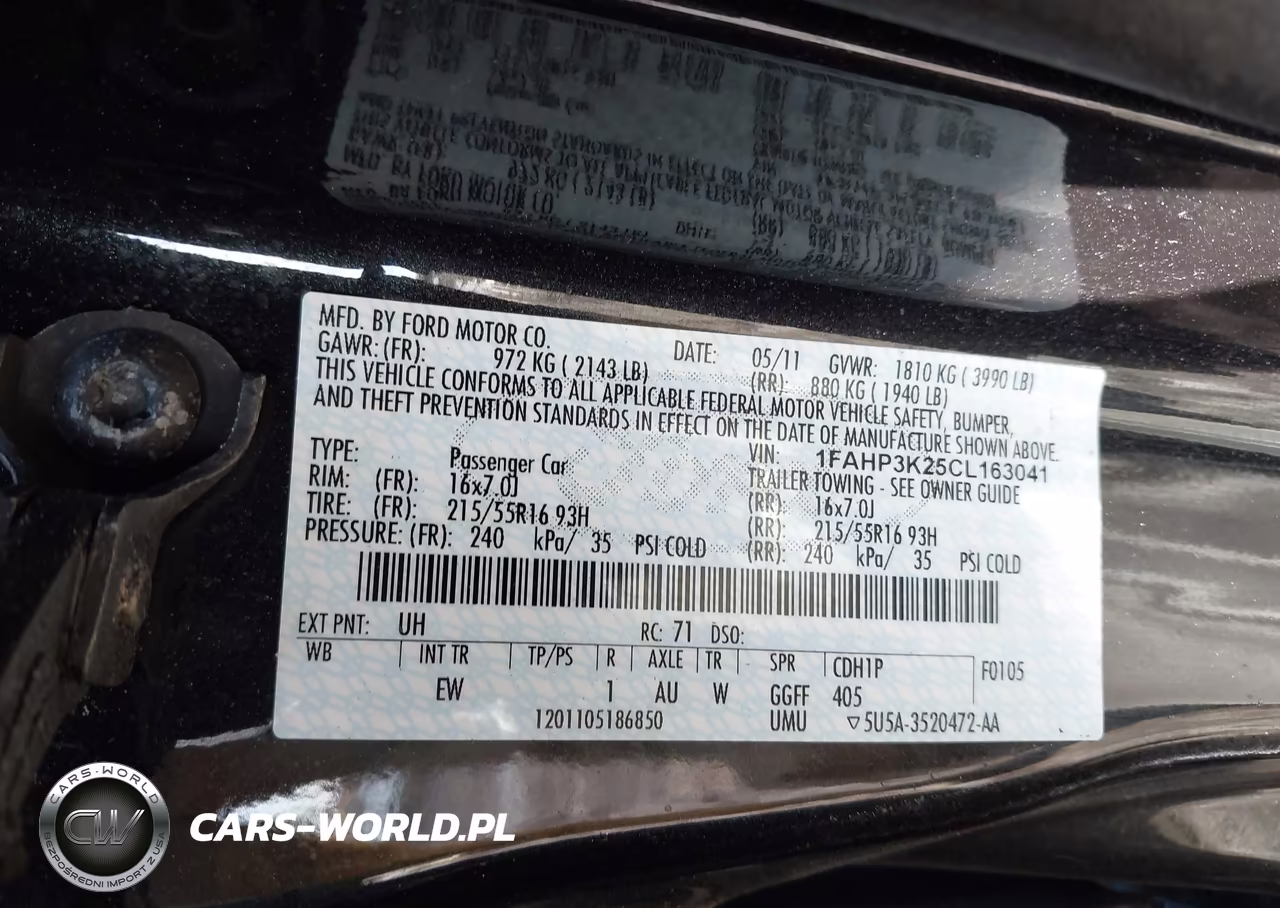 2012 Ford Focus Se VIN:1FAHP3K25CL163041 - 9