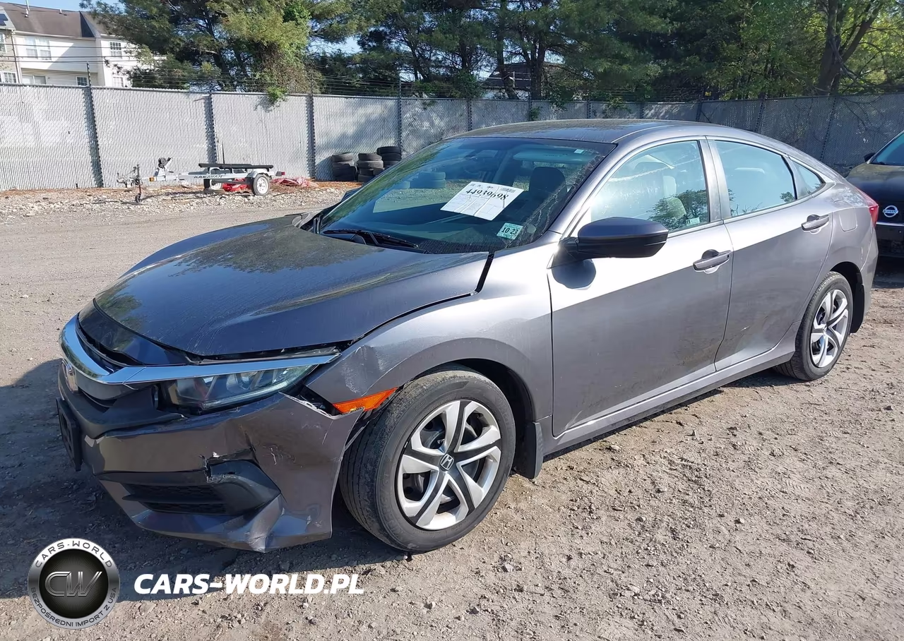 2018 Honda Civic Lx VIN:2HGFC2F55JH596012 - 2