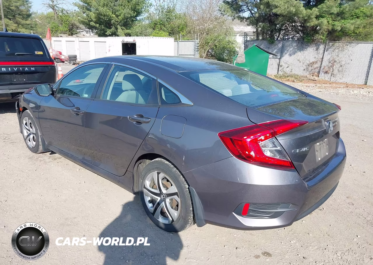 2018 Honda Civic Lx VIN:2HGFC2F55JH596012 - 3