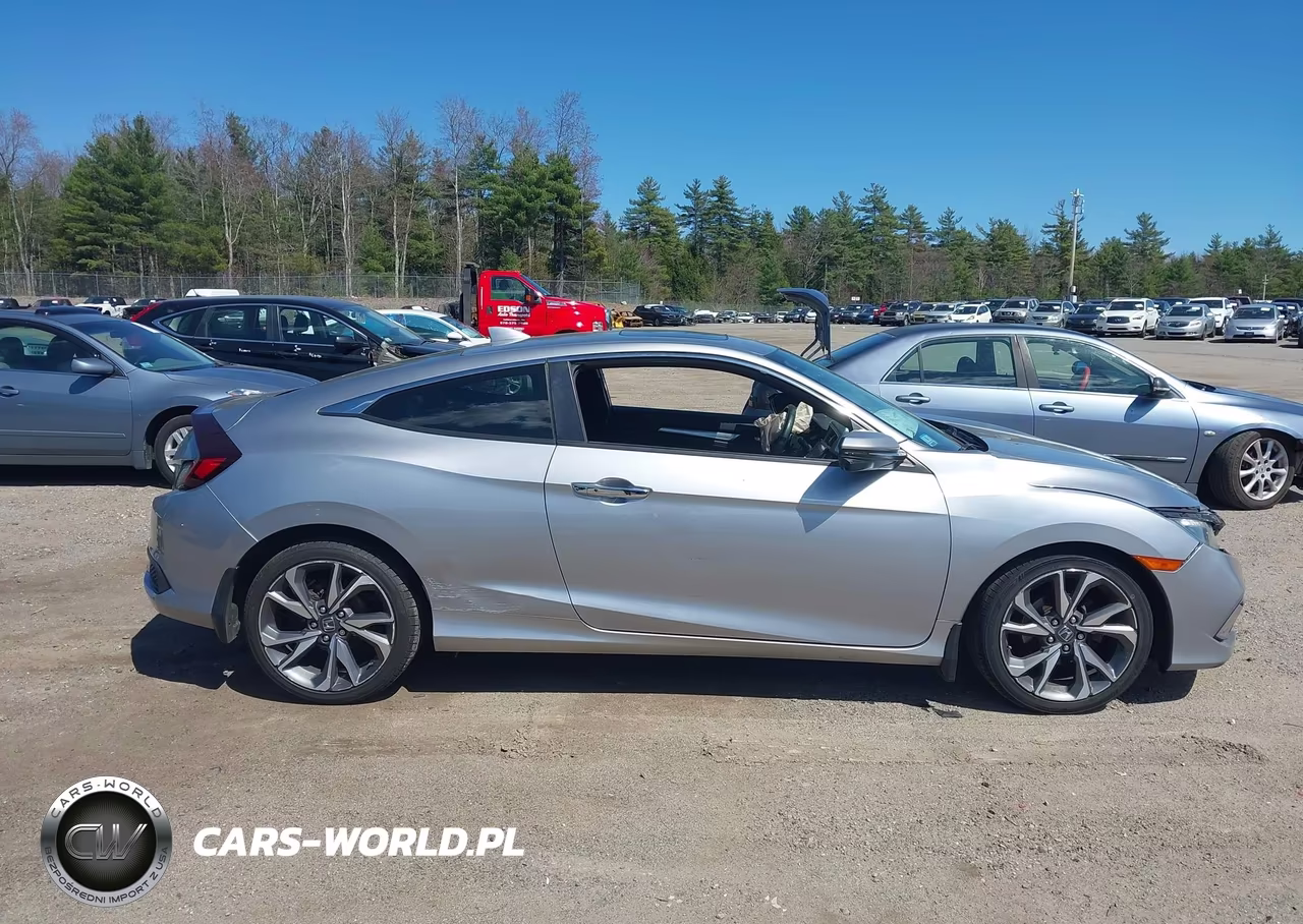 2019 Honda Civic Touring VIN:2HGFC3B98KH351477 - 13