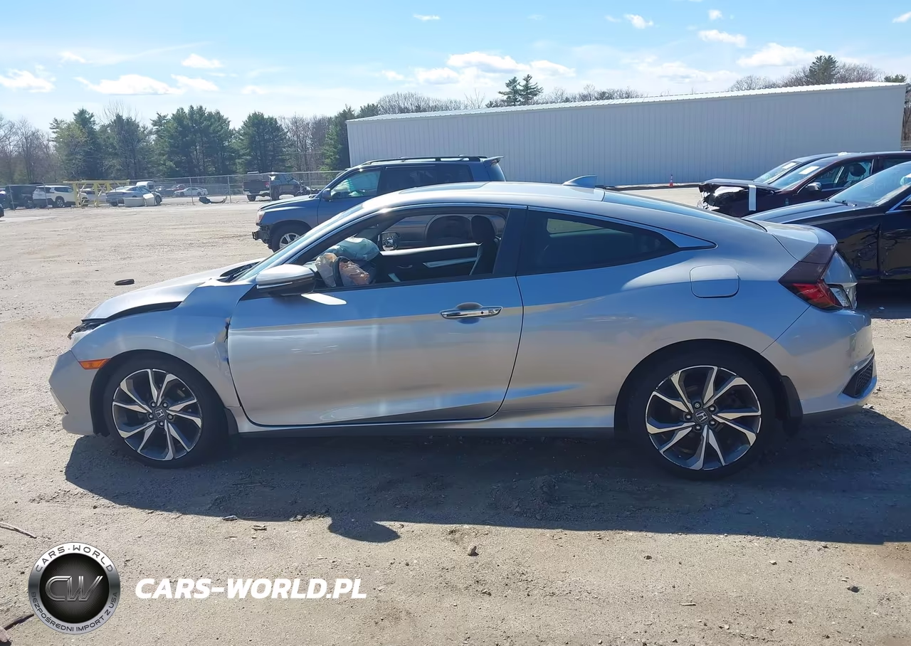 2019 Honda Civic Touring VIN:2HGFC3B98KH351477 - 14