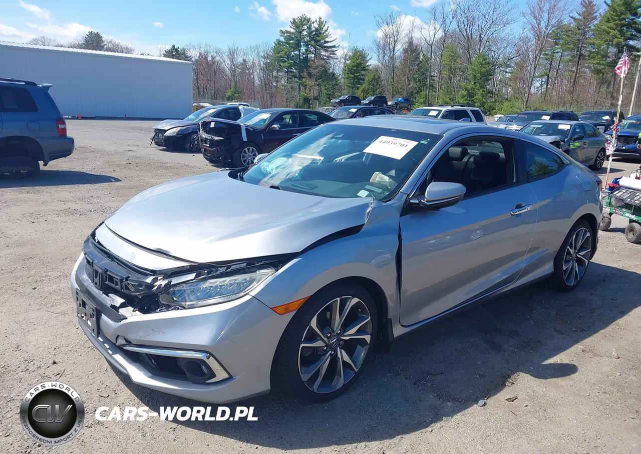2019 Honda Civic Touring VIN:2HGFC3B98KH351477 - 2