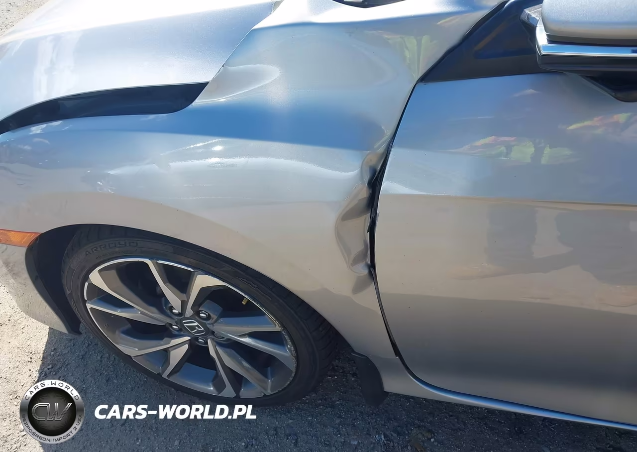 2019 Honda Civic Touring VIN:2HGFC3B98KH351477 - 20