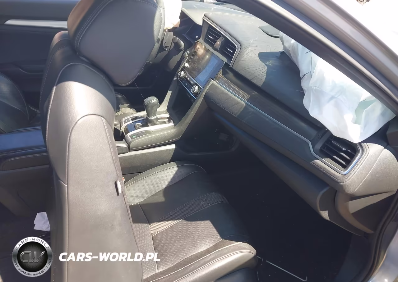 2019 Honda Civic Touring VIN:2HGFC3B98KH351477 - 5