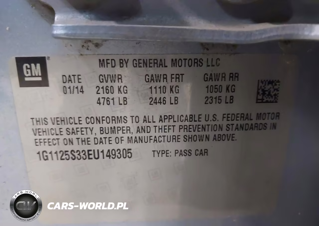 2014 Chevrolet Impala 2Lt VIN:1G1125S33EU149305 - 9