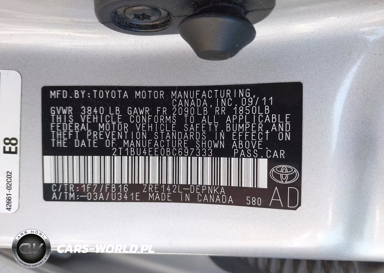 2011 Toyota Corolla Le VIN:2T1BU4EE0BC697333 - 9