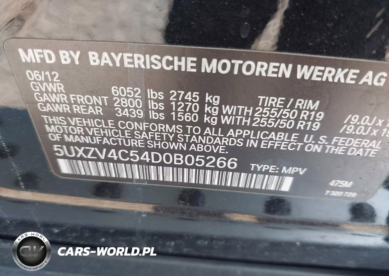 2013 BMW X5 xDrive35I-xDrive35I Premium-xDrive35I Sport Activity VIN:5UXZV4C54D0B05266 - 9