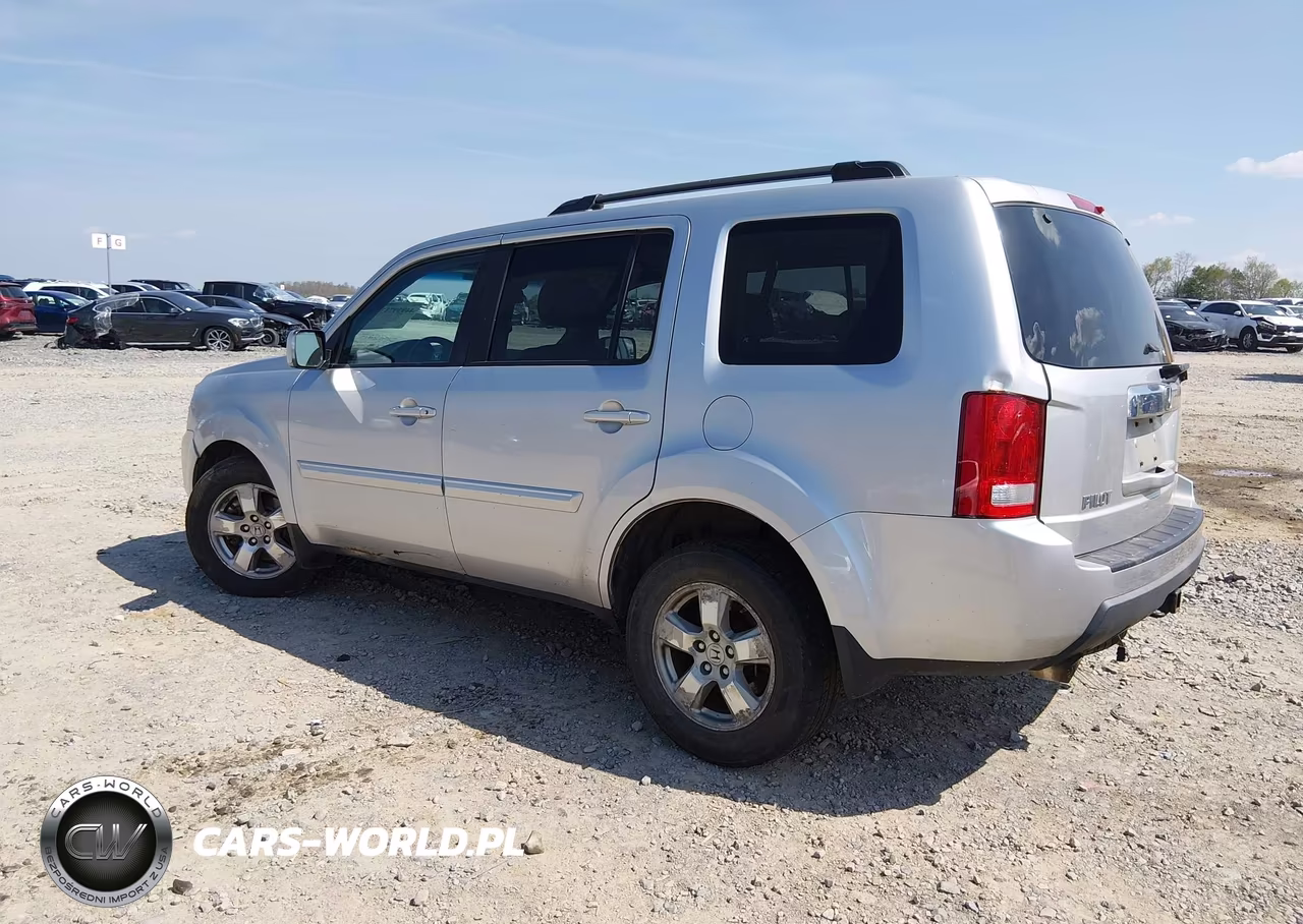 2011 Honda Pilot Ex-L VIN:5FNYF4H54BB058867 - 3