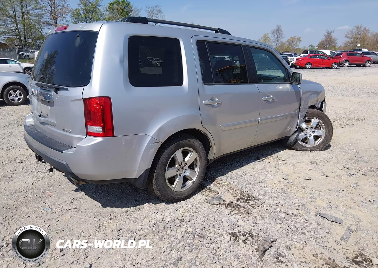 2011 Honda Pilot Ex-L VIN:5FNYF4H54BB058867 - 4