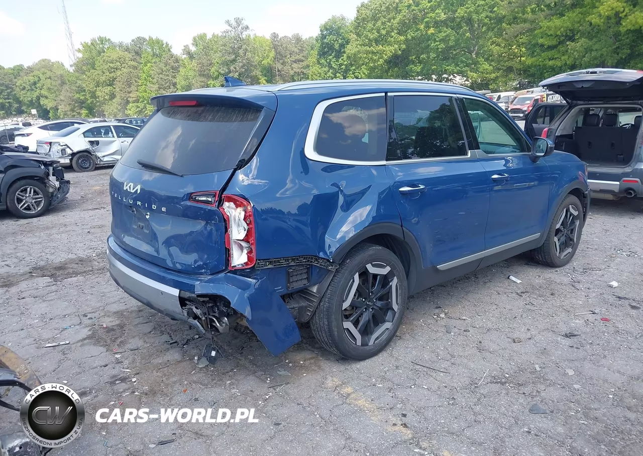 2023 Kia Telluride S VIN:5XYP64GC5PG349700 - 4