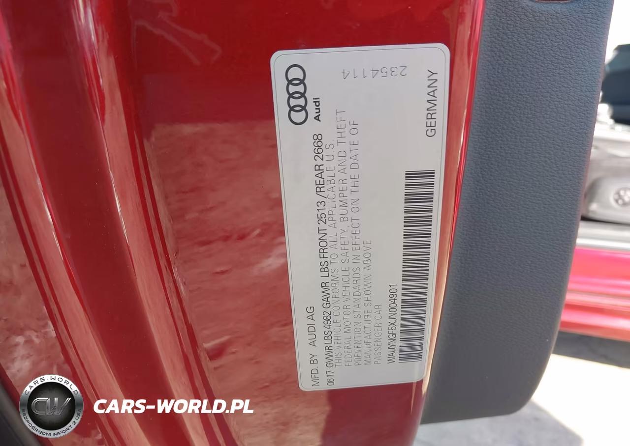 2018 Audi A5 2.0T Premium VIN:WAUYNGF5XJN004901 - 9