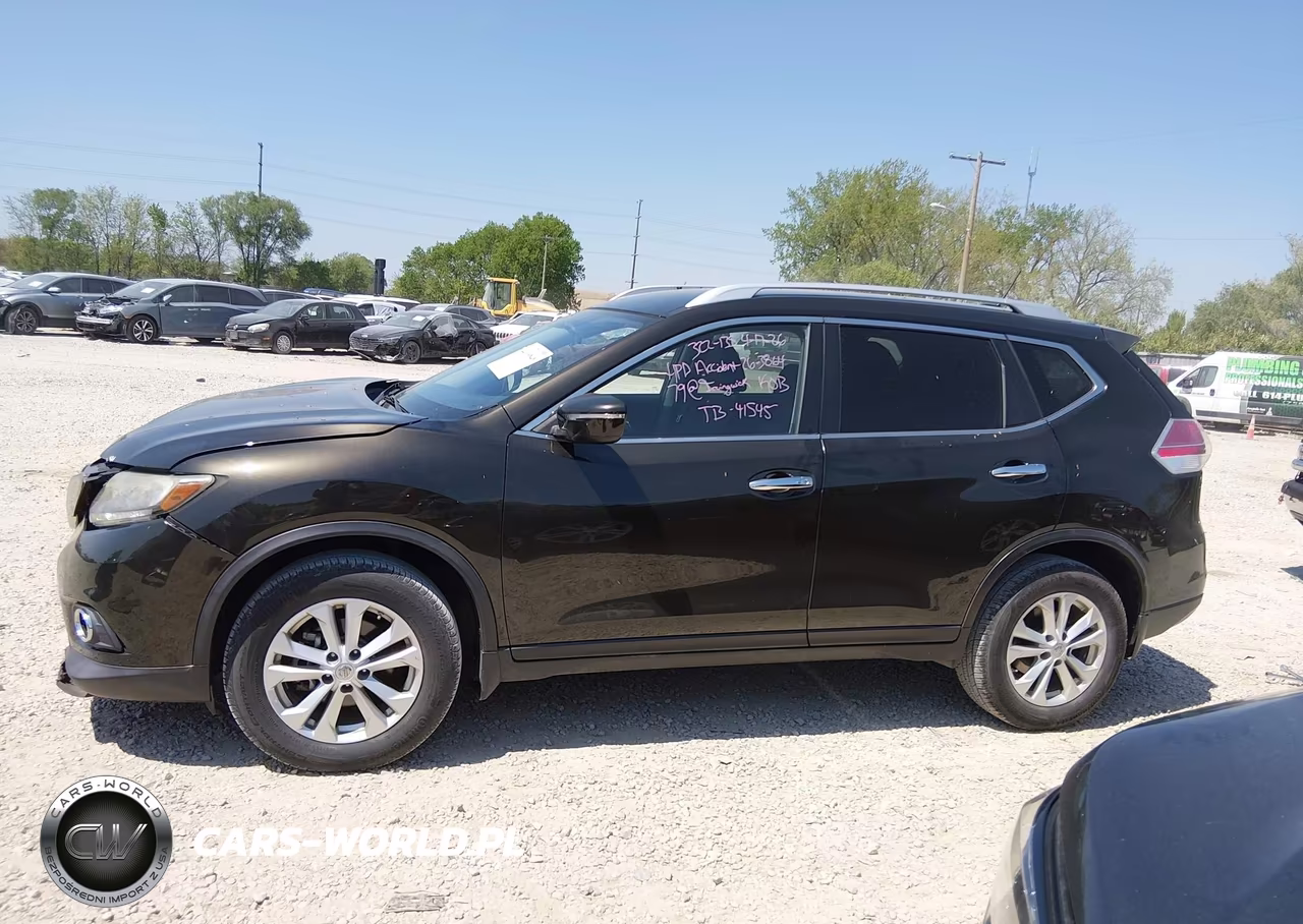 2015 Nissan Rogue Sv VIN:KNMAT2MV0FP543247 - 14