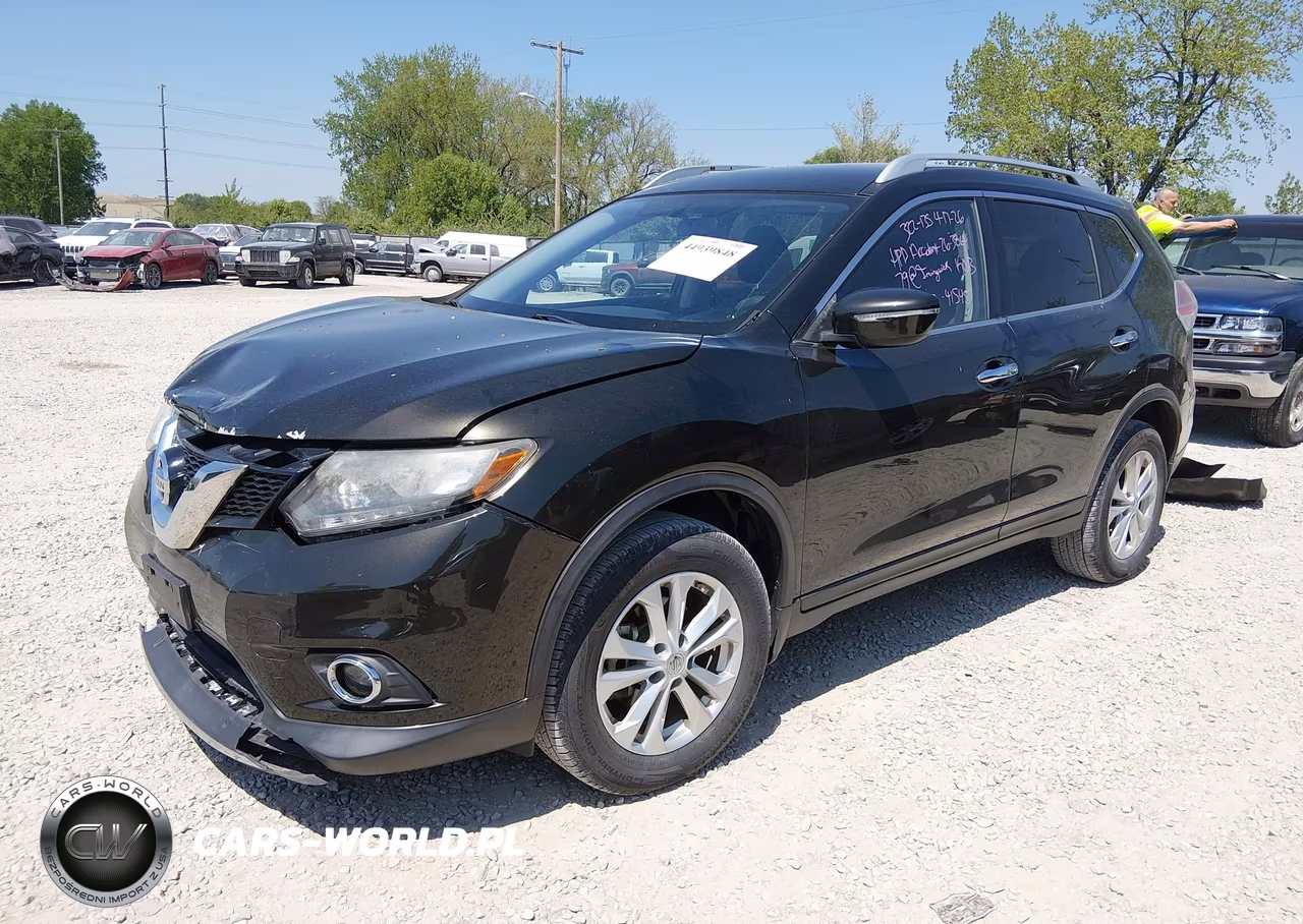 2015 Nissan Rogue Sv VIN:KNMAT2MV0FP543247 - 2