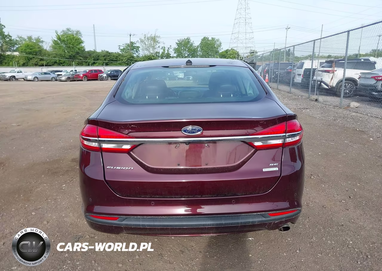 2017 Ford Fusion Se VIN:3FA6P0HD5HR378328 - 16