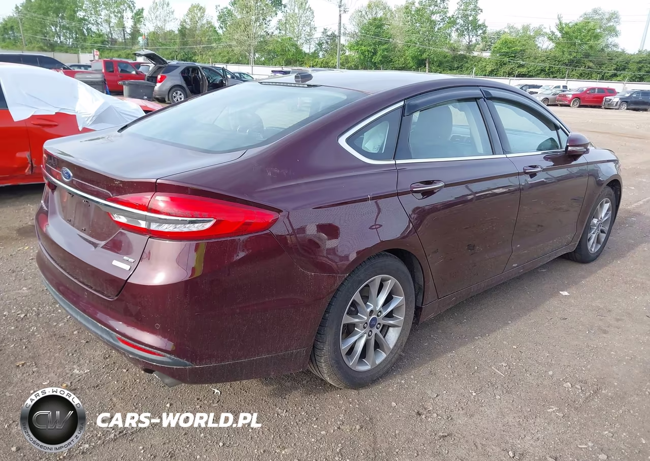 2017 Ford Fusion Se VIN:3FA6P0HD5HR378328 - 4