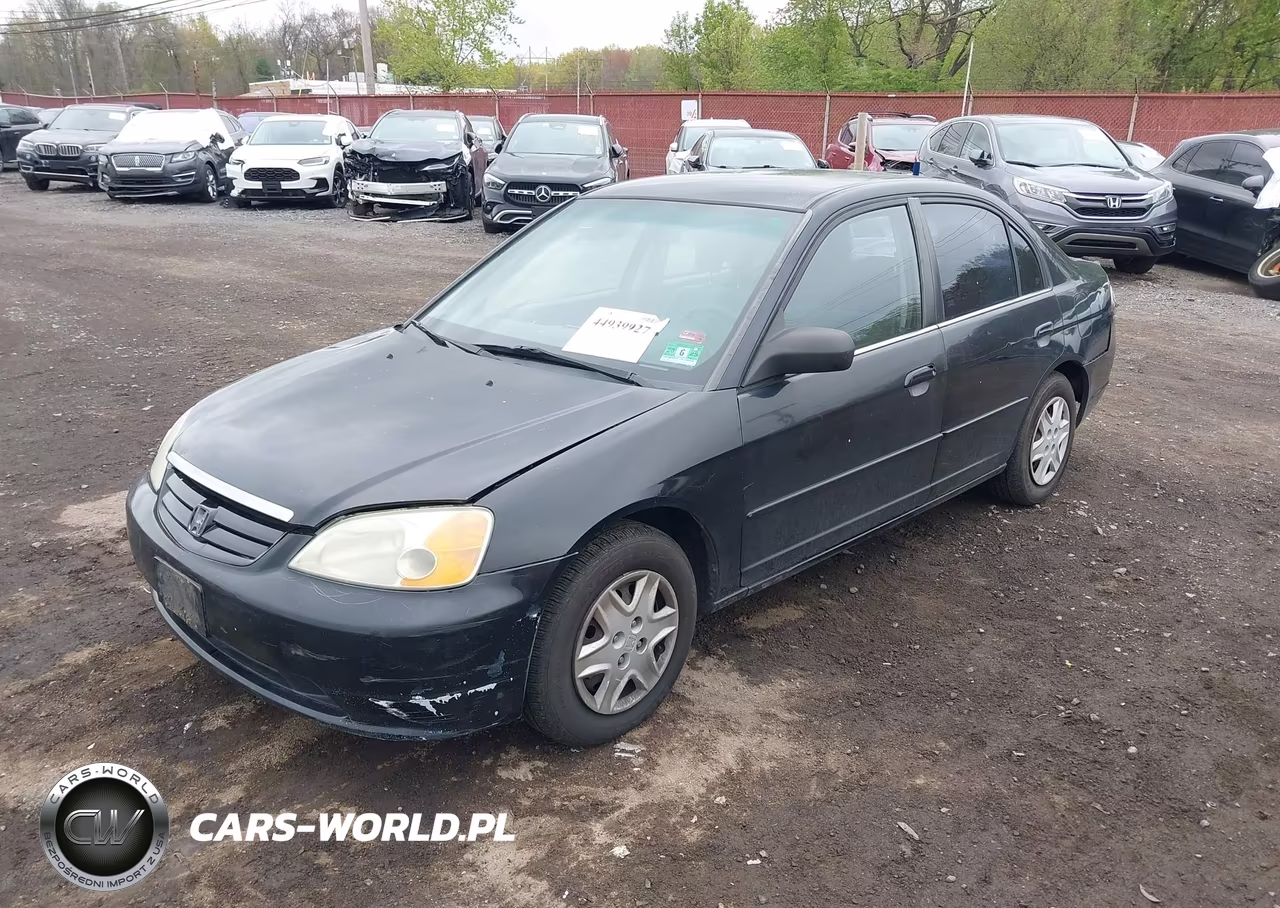 2003 Honda Civic Lx VIN:2HGES16573H505818 - 2