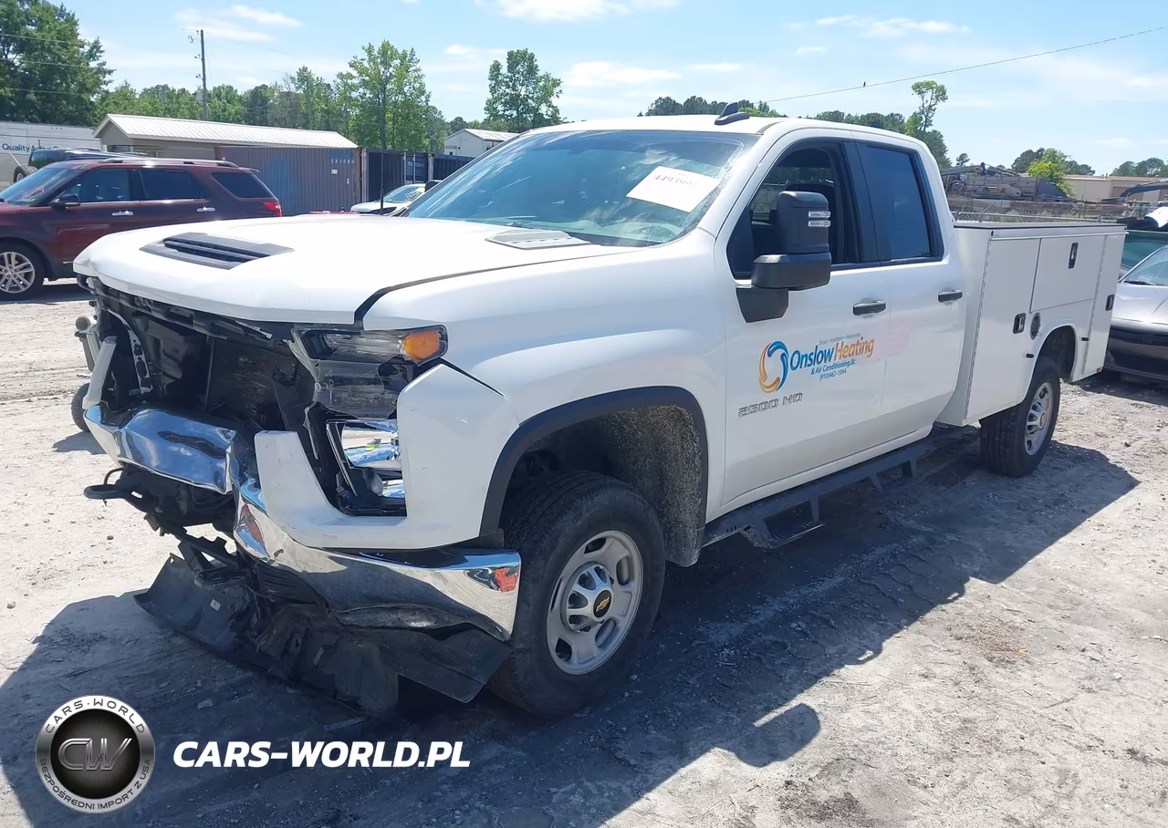 2021 Chevrolet Silverado 2500Hd 4Wd Long Bed Wt VIN:1GB2YLE70MF153994 - 2