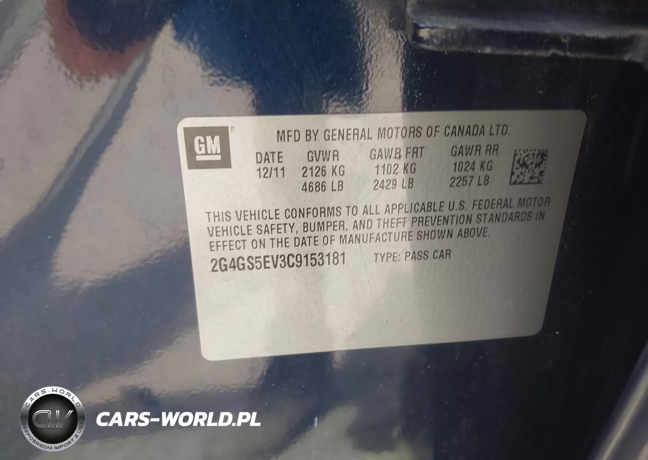 2012 Buick Regal Turbo - Premium 1 VIN:2G4GS5EV3C9153181 - 9