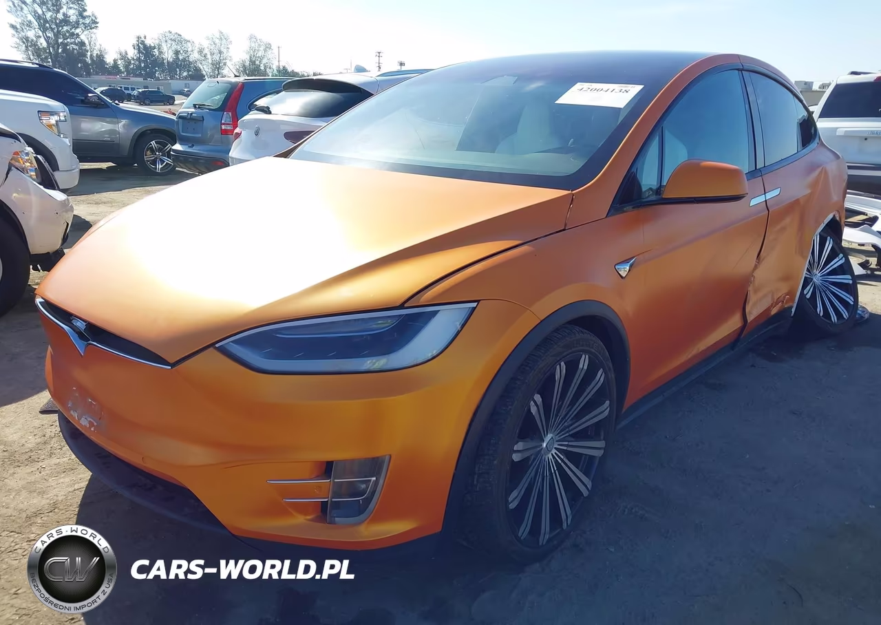 2018 Tesla Model X 100D-75D-P100D VIN:5YJXCAE27JF101982 - 2