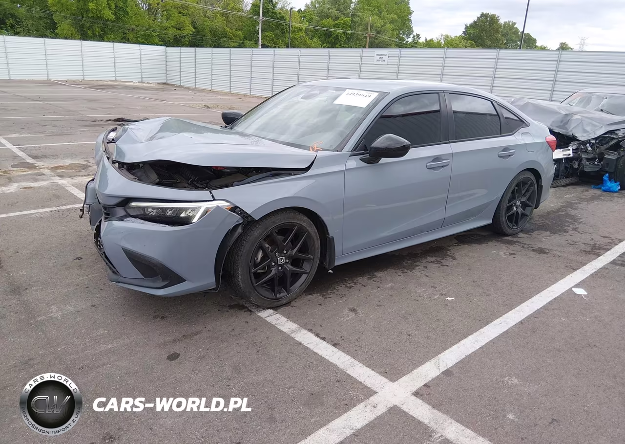 2022 Honda Civic Sport VIN:2HGFE2F5XNH601575 - 2