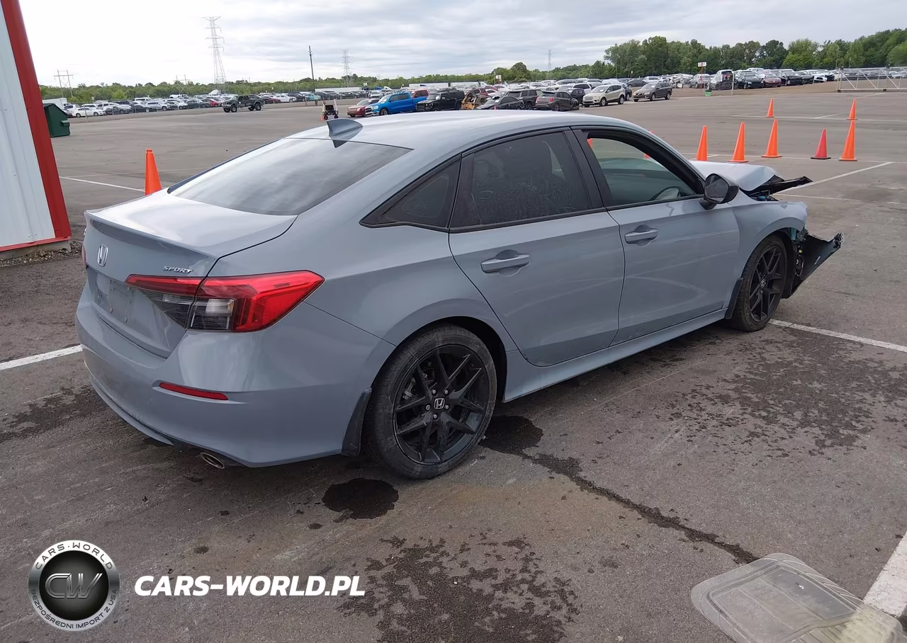 2022 Honda Civic Sport VIN:2HGFE2F5XNH601575 - 4